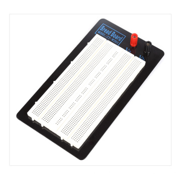 1380 Tie-point Electronic Solderless Breadboard White board